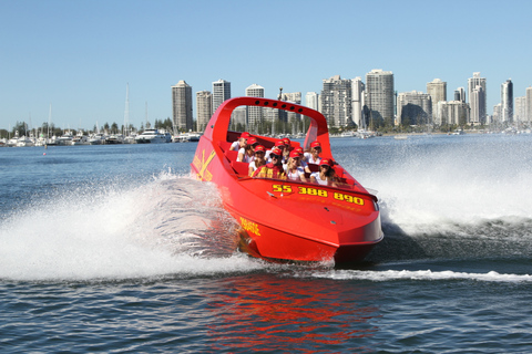 Gold Coast : tour de bateau à réaction extrême de 55 minutes