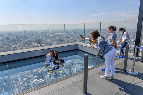 Bangkok: Damnoen Saduak, Zug-Markt & Mahanakhon Tagestour