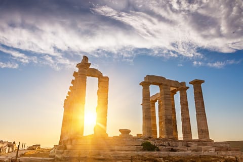 From Athens: Cape Sounion Sunset Tour