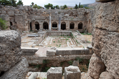 Depuis Athènes : Corinthe antique et monastère de Daphni