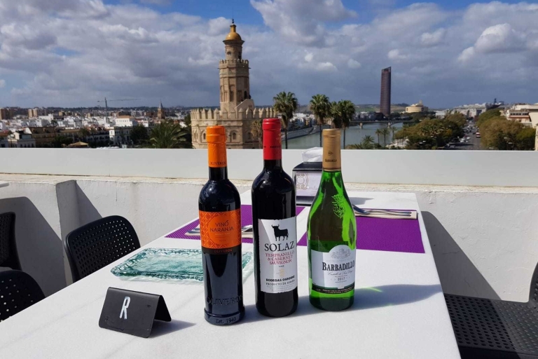 Cata de Vinos de Jerez y Tapas con Vistas de SevillaCata de Vinos de Jerez con Vistas de Sevilla