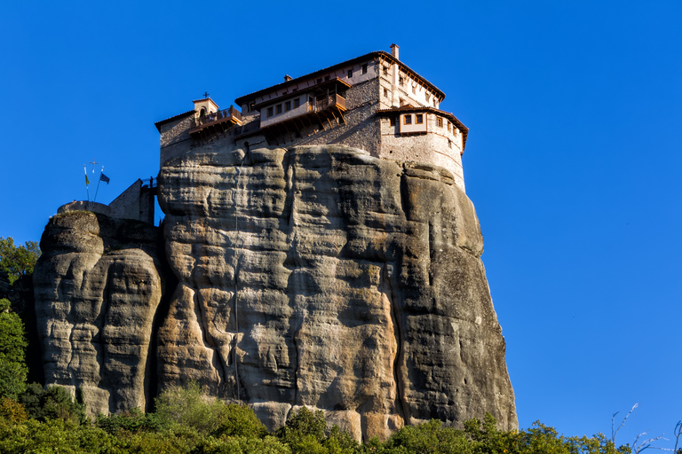 Meteora Full-Day Trip from Athens by Train Shared Tour in English with Economy Class Train