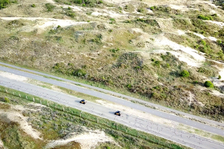 Lisse: recorrido en audio por la playa y las dunas eléctricas para conducirlo usted mismoLisse: alquiler de coche eléctrico Twizy con GPS y tour de audio