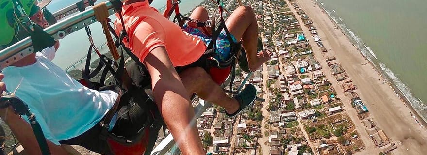 Carthagène : vol en paratriking depuis la plage