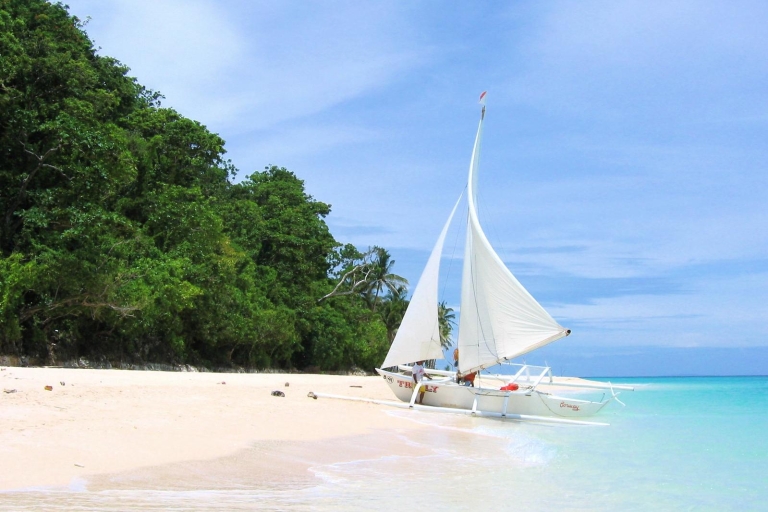 Boracay: Private traditionelle Bambusboot-Segeltour