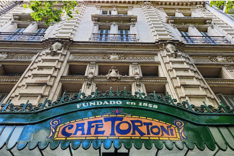 Tango show at the legendary Café Tortoni, the oldest in Buenos Aires