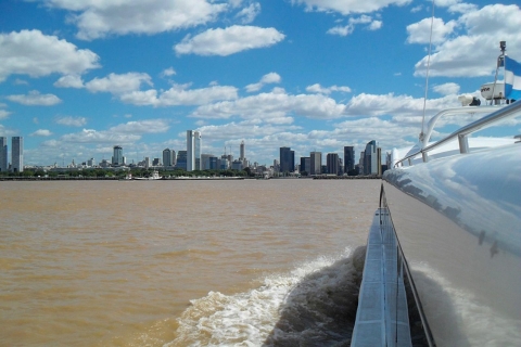Bueno Aires: wycieczka po mieście z opcjonalną przejażdżką łodziąWycieczka z centrum Buenos Aires Pickup