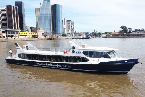 Buenos Aires: Stadtrundfahrt mit optionaler BootsfahrtPrivate Tour mit Abholung in der Innenstadt von Buenos Aires