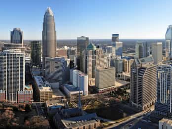 Charlotte: 90-minütige elektrische Cart-Stadtrundfahrt Charlotte: 90-minütige elektrische Cart-Stadtrundfahrt