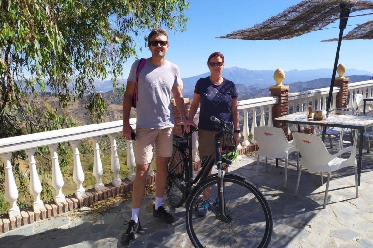 Malaga: e-biketour van 3 uur naar het witte dorpje Olías