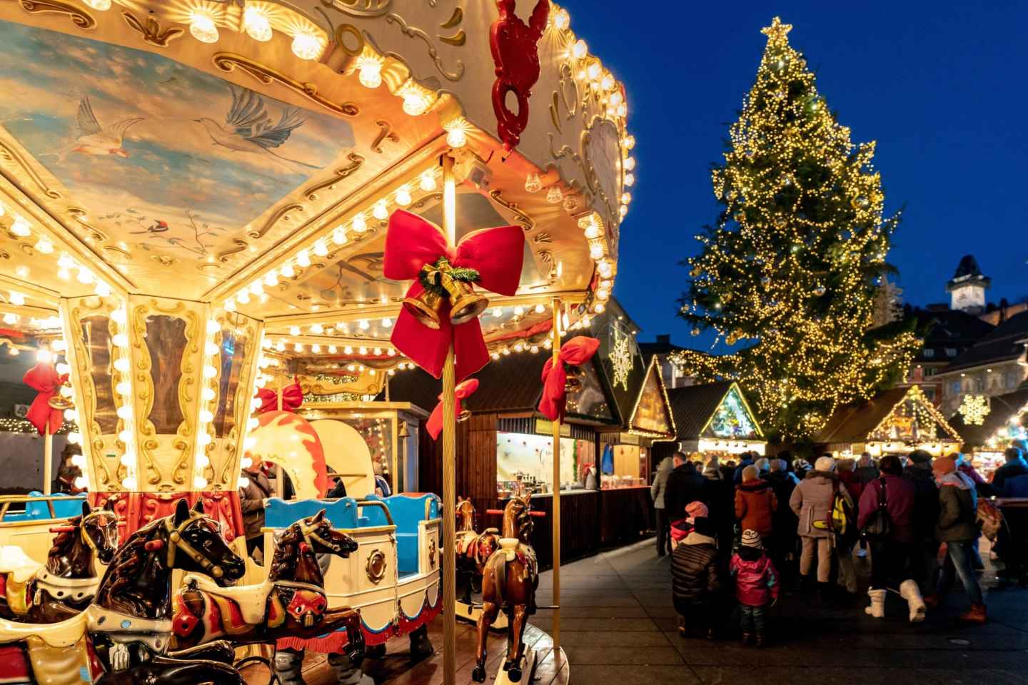Graz: 2-Stunden Private Weihnachtsmarkt und Hauptplatz-Tour