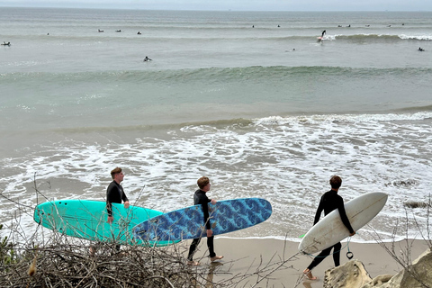 Santa Barbara: surflessen met profsurfer Kilian GarlandSanta Barbara: Surfles met pro-surfer Kilian Garland