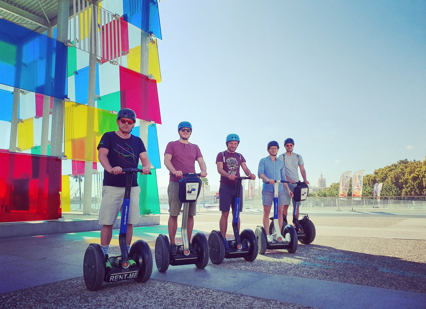 Malaga: Segway-tur til Gibralfaro-slottet, tyrefægterarenaen og havnen