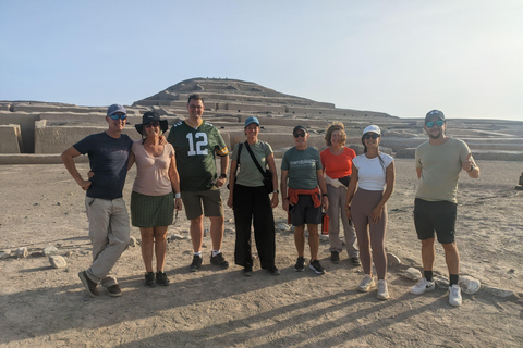 Nazca: Cahuachi-pyramiderna och textilverkstad