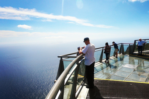 Madeira: Cabo Girão, degustazione di vini e tour in jeep della Serra d&#039;ÁguaMadeira: Tour in jeep, passeggiata sul cielo di Cabo Girão e degustazione di vini