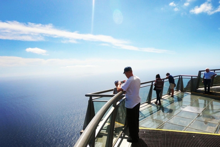 Madeira: Skywalk, Weinprobe, 4x4-Tour & Delfinbeobachtung