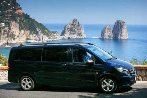 From Naples: Private transfer to Pompeii and Amalfi Coast