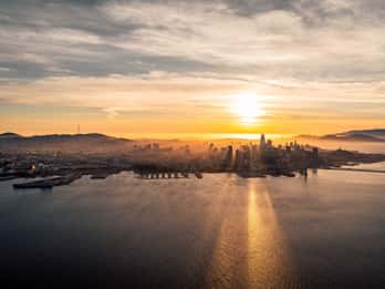 San Francisco: Flug zum Sonnenuntergang San Francisco: Flug zum Sonnenuntergang