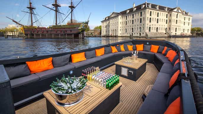 amsterdam croisière de luxe sur les canaux de la ville