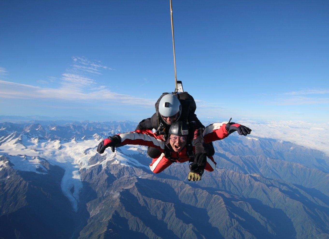 Franz Josef: 13.000ft, 16.500ft eller 18.000ft Skydive