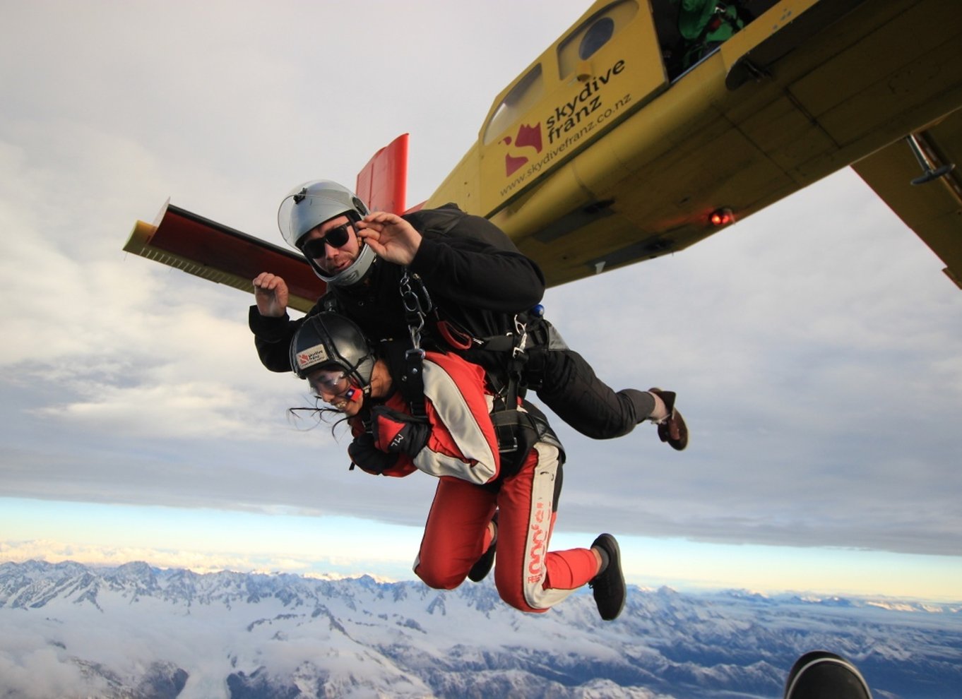 Franz Josef: 13.000ft, 16.500ft eller 18.000ft Skydive