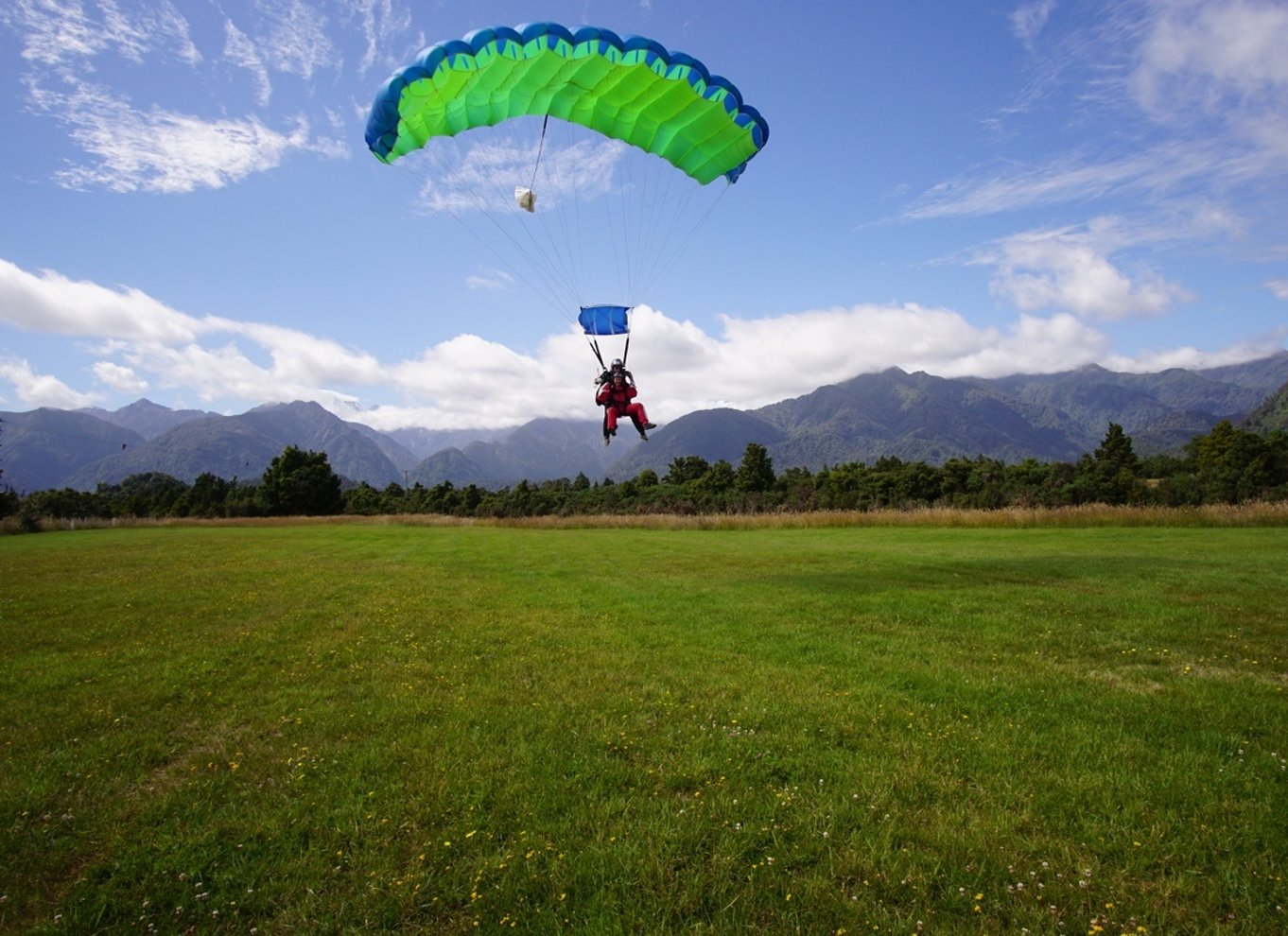 Franz Josef: 13.000ft, 16.500ft eller 18.000ft Skydive