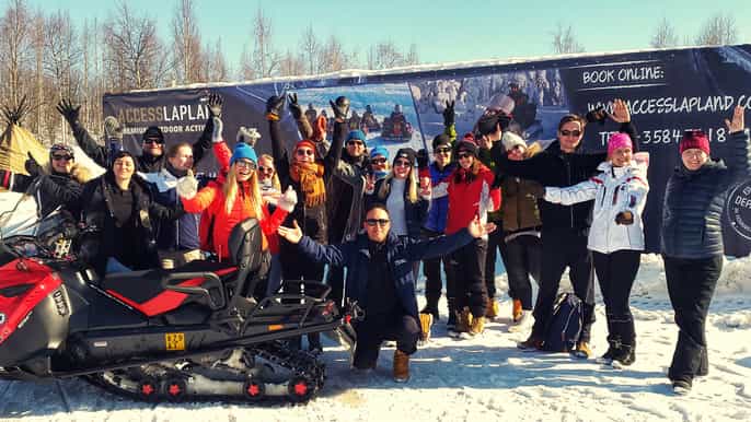 rovaniemi snowmobile safari adventure