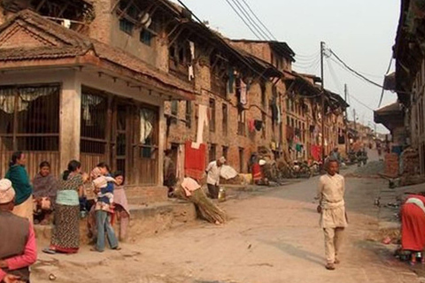 De Katmandou: visite du village de Bungamati et de Khokana