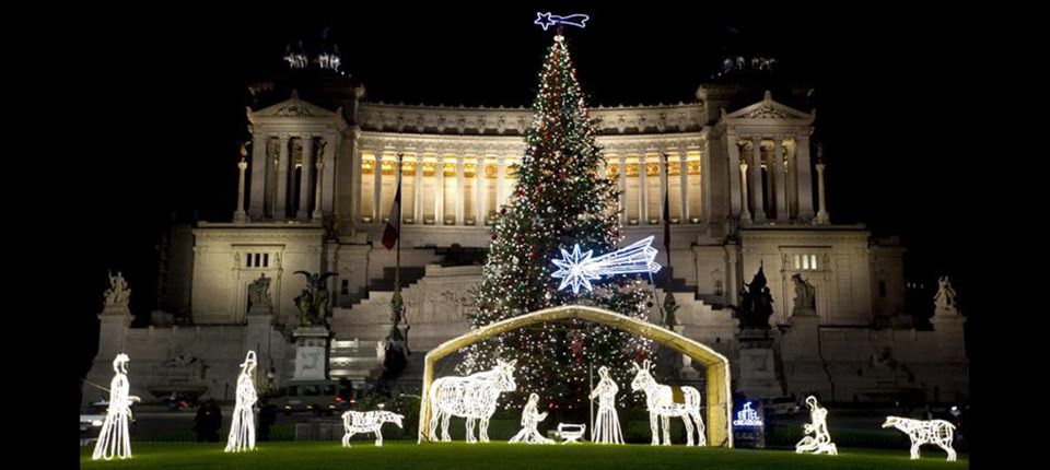 Excursão a pé de Natal em Roma