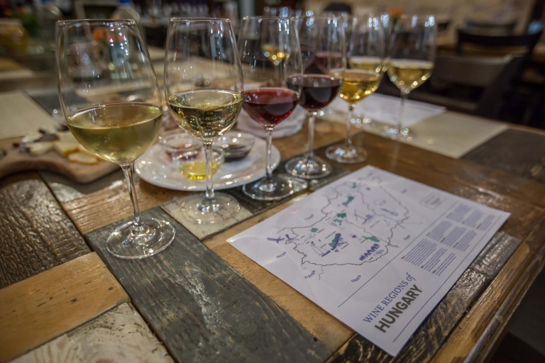 Budapeszt: Degustacja wina, sera i wędlin