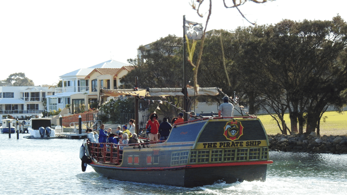 mandurah 1.5hour scenic lunch cruise on a pirate ship