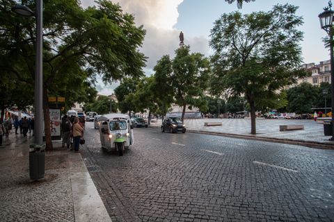 Lisbon: Private Old Town Electric Tuk-Tuk Tour Tour in German