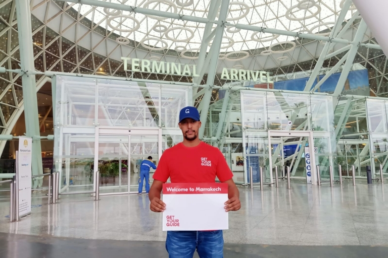 Marrakech: Privater Transfer zum/ab Flughafen Marrakesch RAKVom Flughafen nach Marrakesch