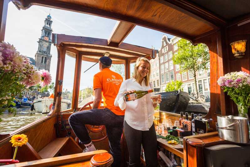 boat tour with drinks amsterdam