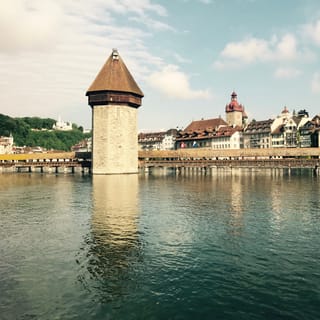 Lucerne: Water Tower Ticket with Private Guided Tour
