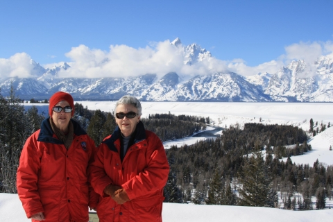 Desde Jackson: tour de invierno de 4 días por Grand Teton y Yellowstone