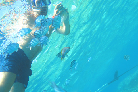 Hurghada: Orange Bay Snorkeling with Lunch & Optional Diving Orange Bay Pickup From Hurghada