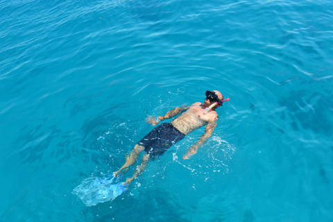 Hurghada: Orange Bay Snorkeling with Lunch & Optional Diving Orange Bay Pickup From Hurghada