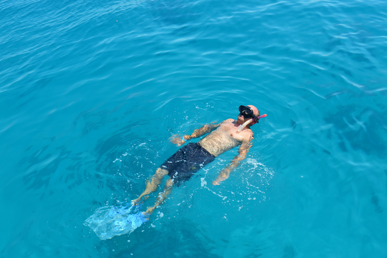 Hurghada: Orange Bay Snorkeling with Lunch & Optional Diving Orange Bay Pickup From Hurghada