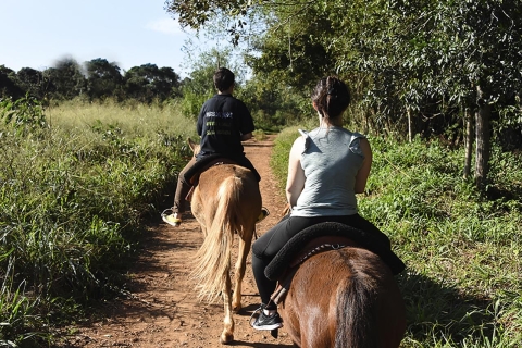 Puerto Iguazú: paseo a caballo por la selva con guaraníesRecogida en tu hotel en Puerto Iguazú
