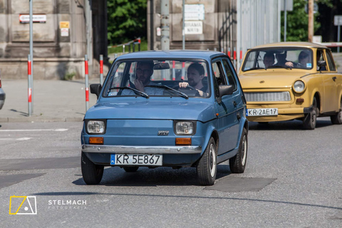 Cracovie : Visite guidée de Nowa Huta en voiture ancienneVisite privée de 2,5 h dans la ville