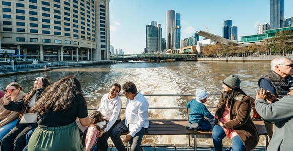 Melbourne: 2-stündige Flussfahrt mit den Highlights der Stadt