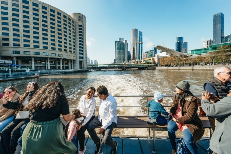 Lo mejor de Melbourne en un crucero de 2 horas por el río