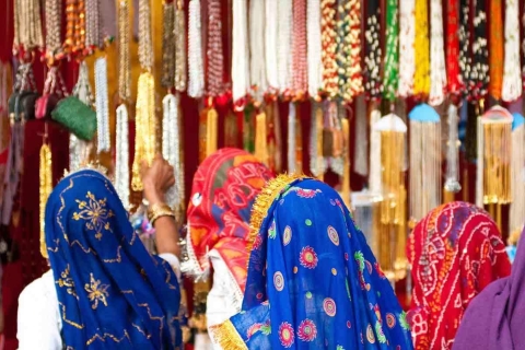 Jaipur: Einkaufstour mit AbholungJaipur: Einkaufstour mit Abholung vom Flughafen