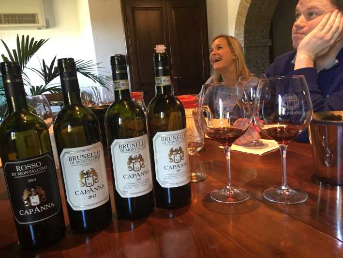 Brunello Montalcino Full-Day Wine Tour from Florence | GetYourGuide