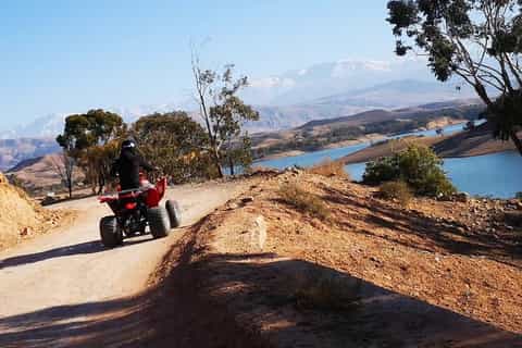 From Marrakech: Lalla Takerkoust Camel Ride & Quad Bike Tour
