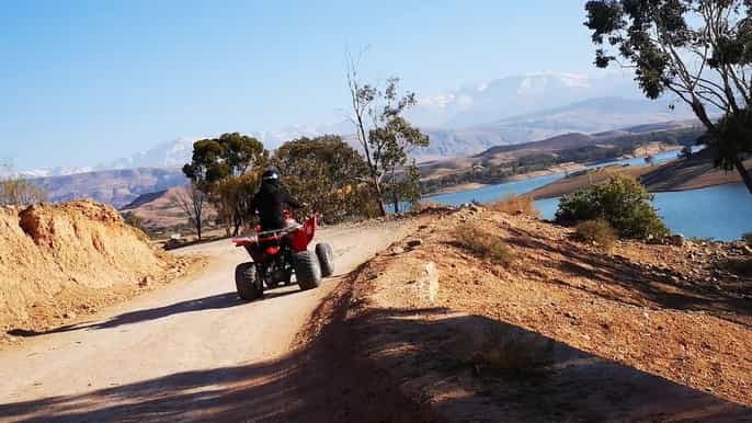from marrakech lalla takerkoust camel ride quad bike tour