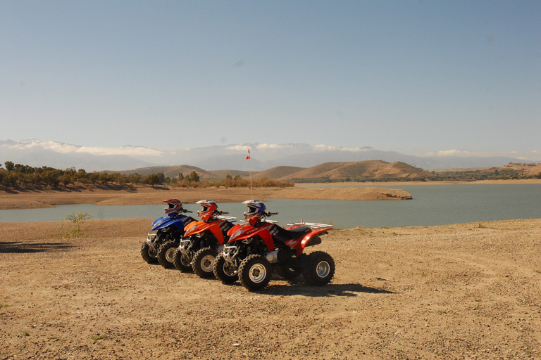 From Marrakech: Lalla Takerkoust Camel Ride & Quad Bike Tour