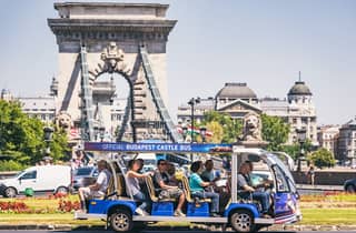 Budapest: Autobus elettrico Hop-on Hop-off ufficiale del Castello di Buda
