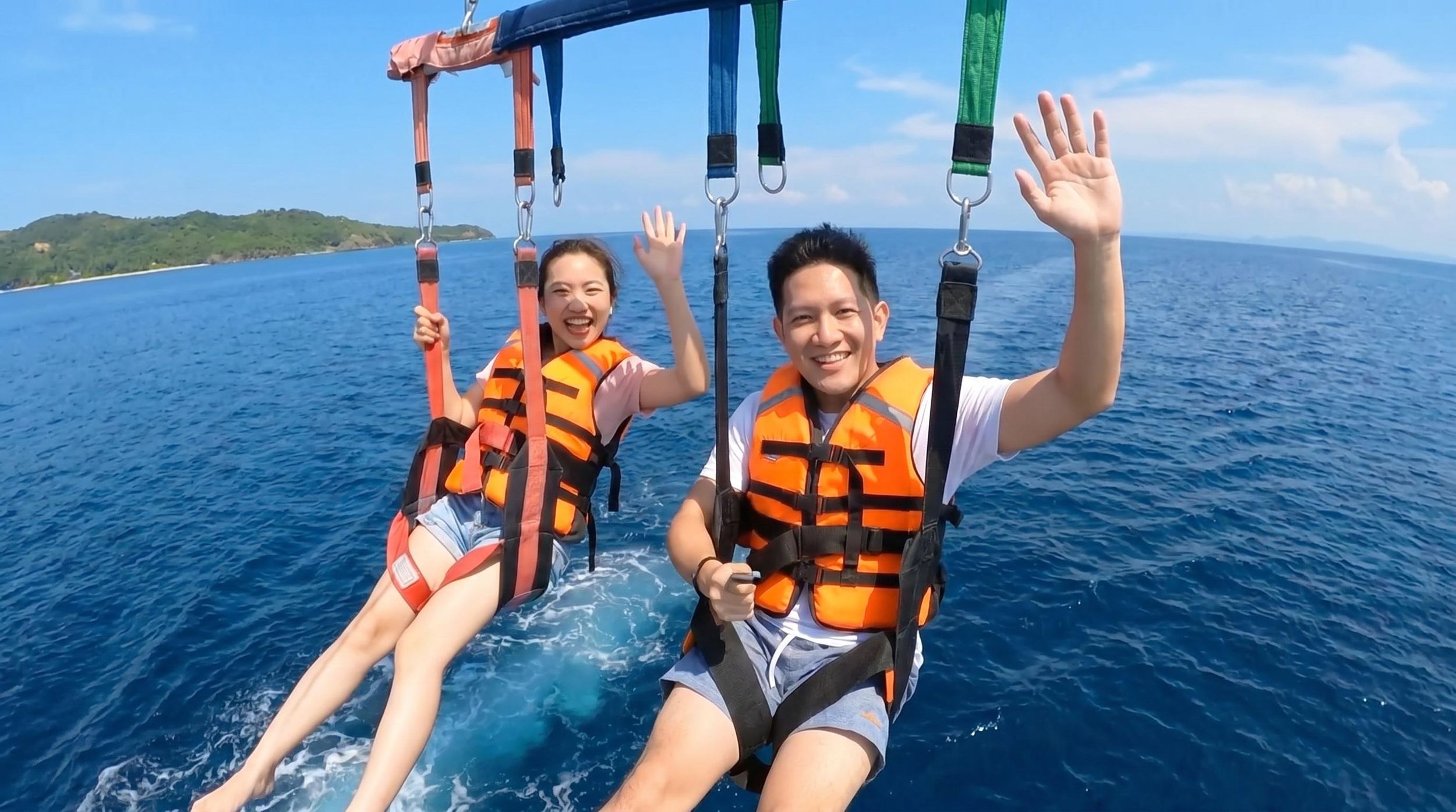 Boracay Parasailing mit Insta 360